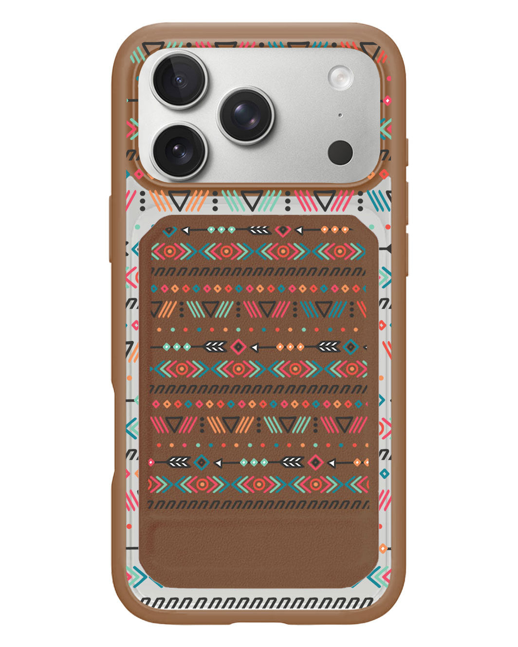 iPhone Magnetic Multifold Wallet - Ethnic 1.0