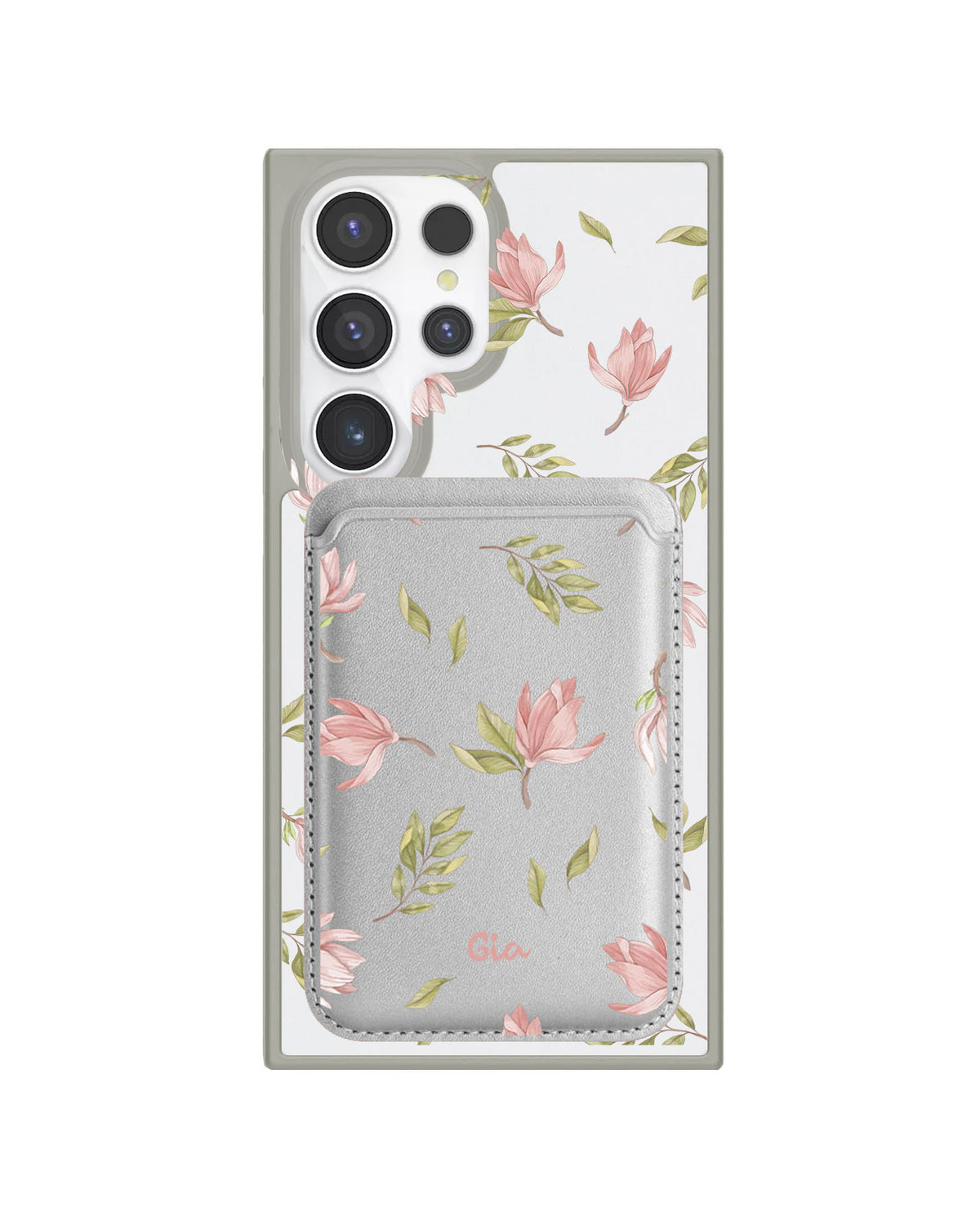 Android Magnetic Wallet Case - Azalea