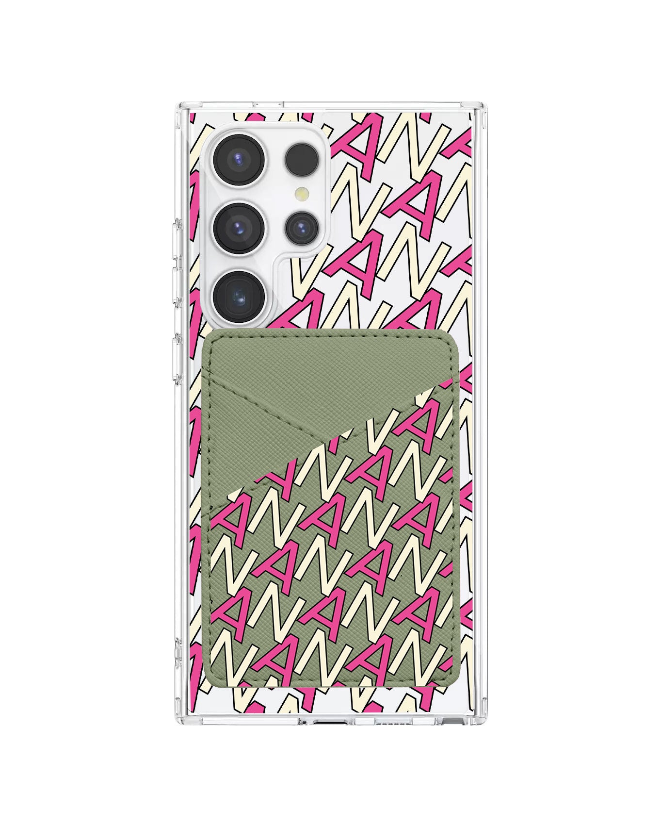 Android Phone Wallet Case - Initial 6.0 Monogram