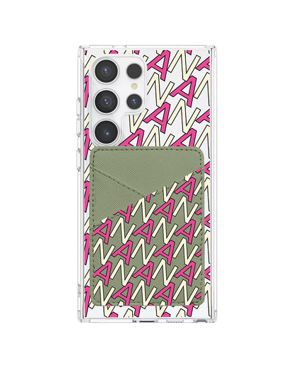 Android Phone Wallet Case - Initial 6.0 Monogram