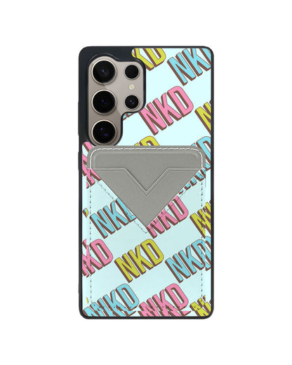 Android Avant Wallet Case - Custom Monogram 3.0 Diagonal Initial 3.0