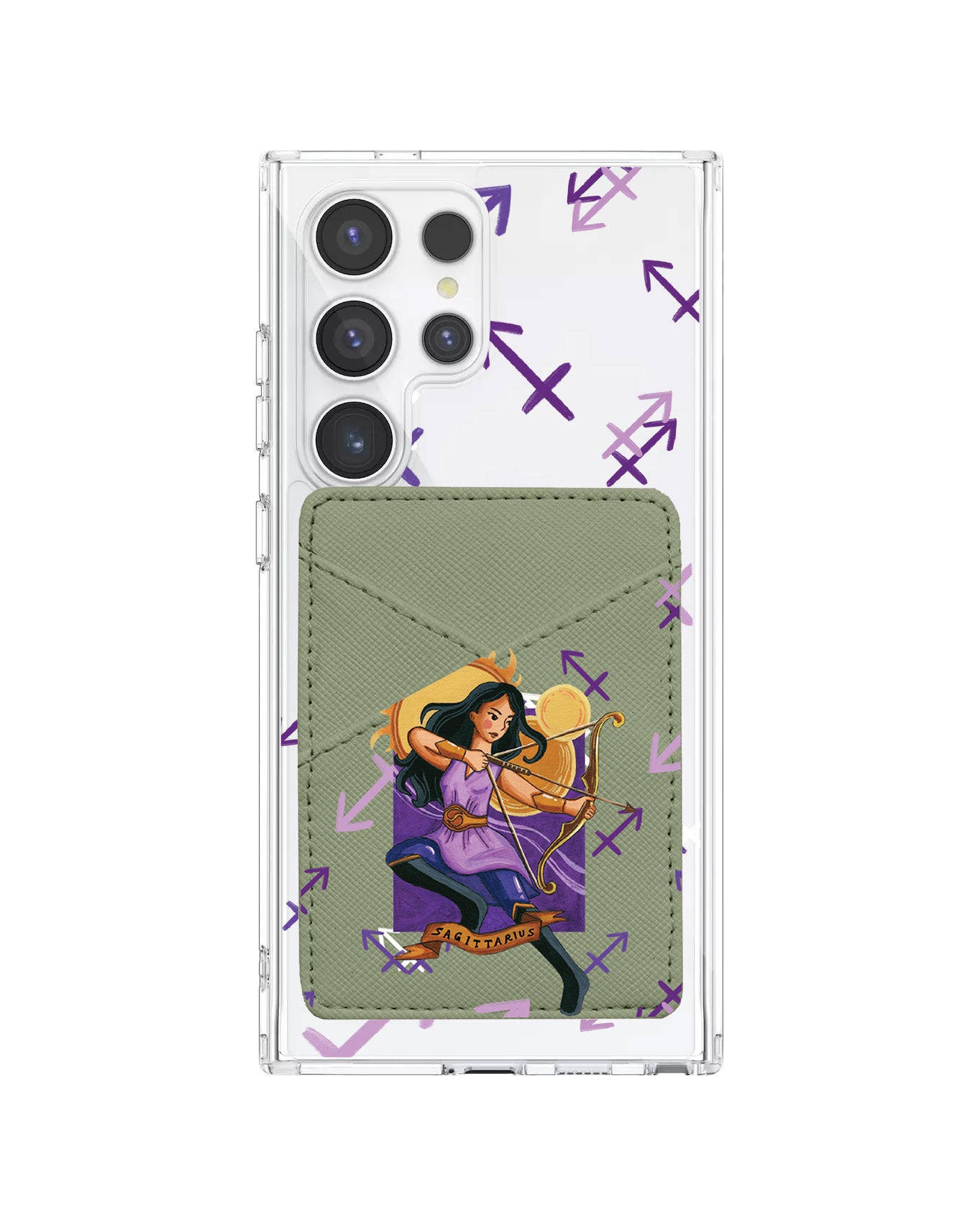 Android Phone Wallet Case - Sagitarius