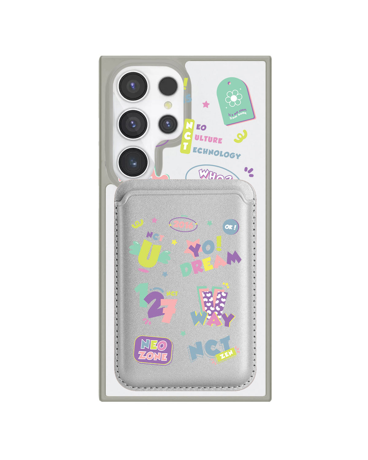 Android Magnetic Wallet Case - NCT Sticker Pack