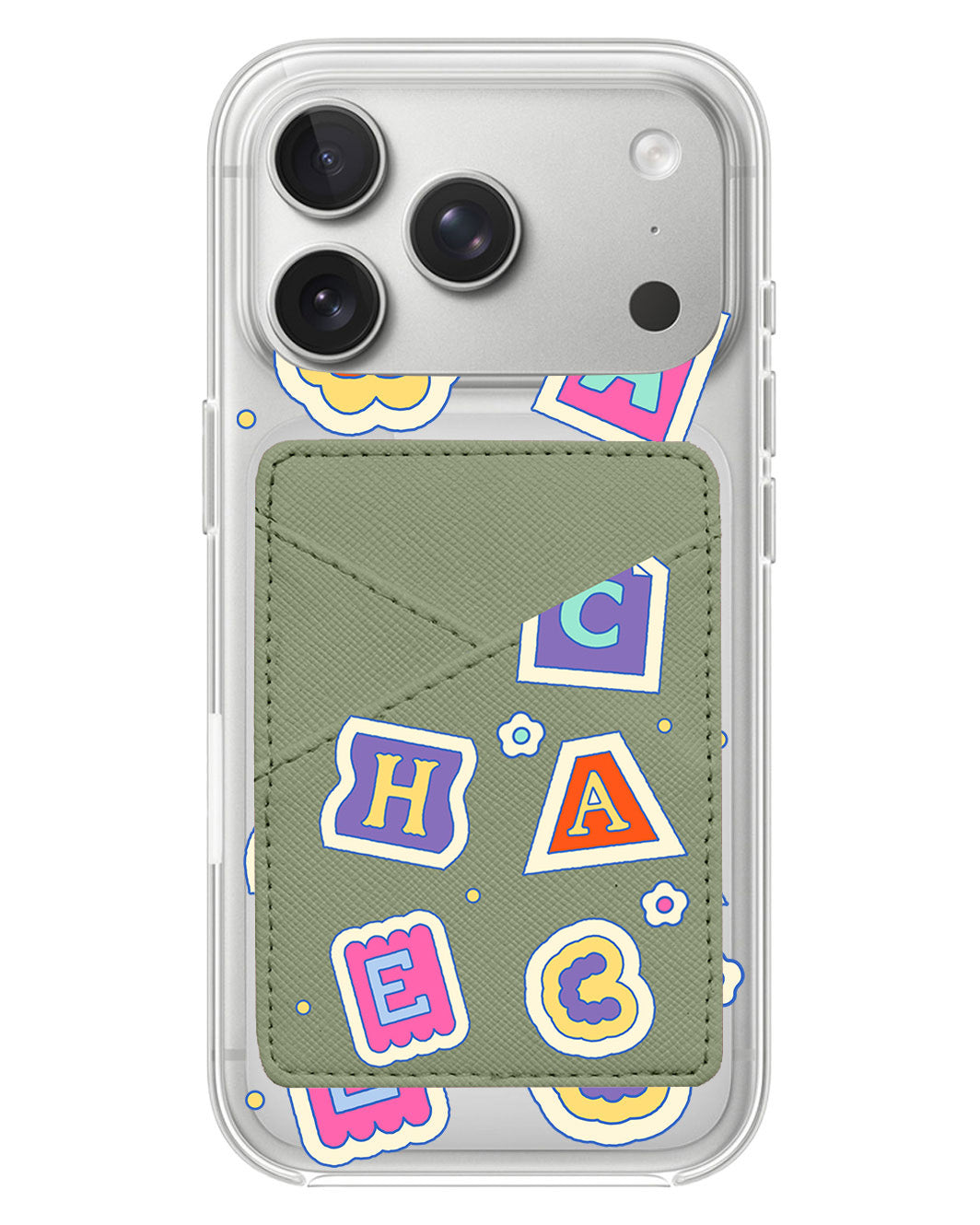 iPhone Phone Wallet Case - Adorable Monogram 3.0
