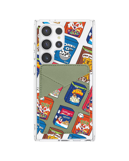 Android Phone Wallet Case - Cereal Boxes 2.0