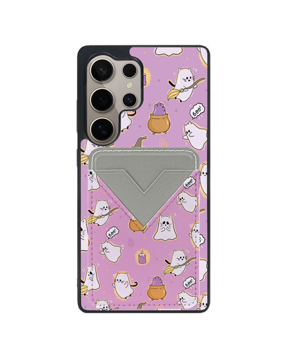 Android Avant Wallet Case - Spooky Cat