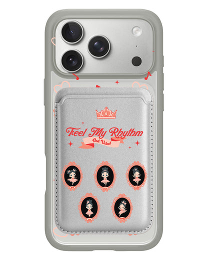 iPhone Magnetic Wallet Case - Red Velvet Feel My Rhythm