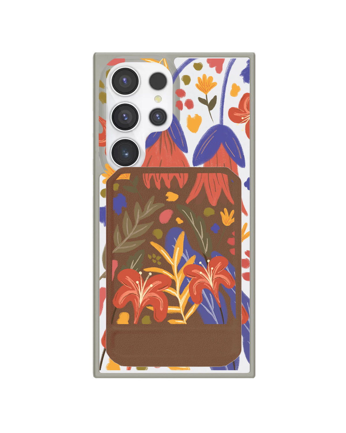 Android Magnetic Multifold Wallet - Nature Lovers