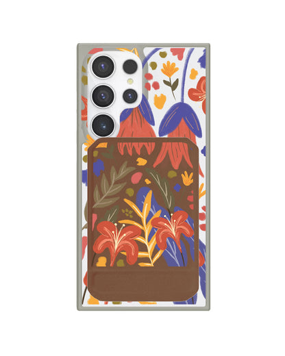 Android Magnetic Multifold Wallet - Nature Lovers
