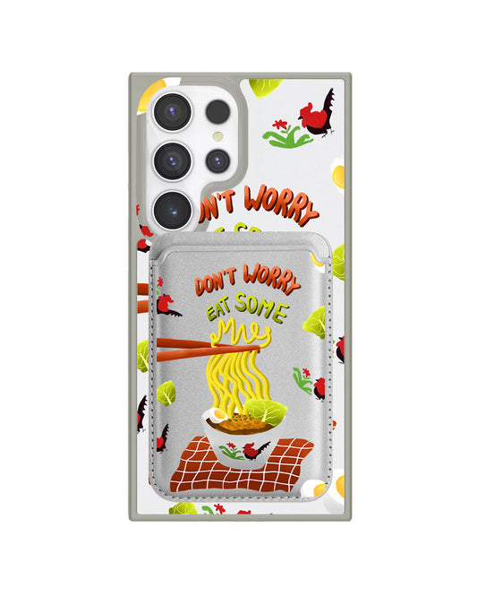 Android Magnetic Wallet Case - Go Eat Some Mie