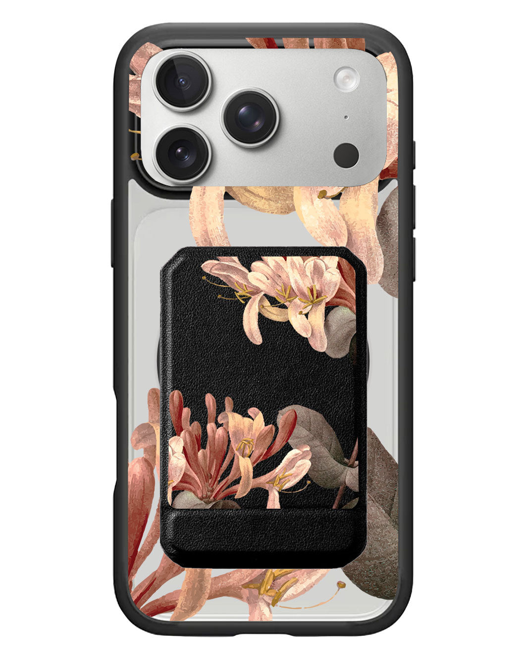iPhone Magnetic Multifold Wallet - Honey Suckle