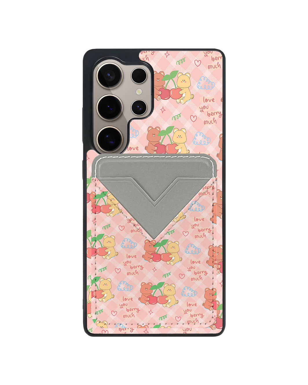 Android Avant Wallet Case - Cherry Bear