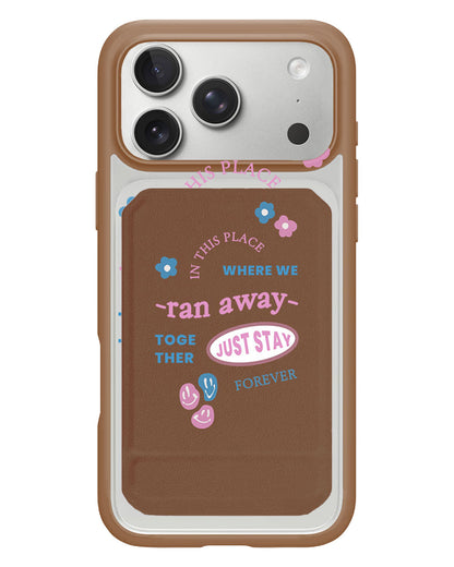 iPhone Magnetic Multifold Wallet - TXT Song Lyric