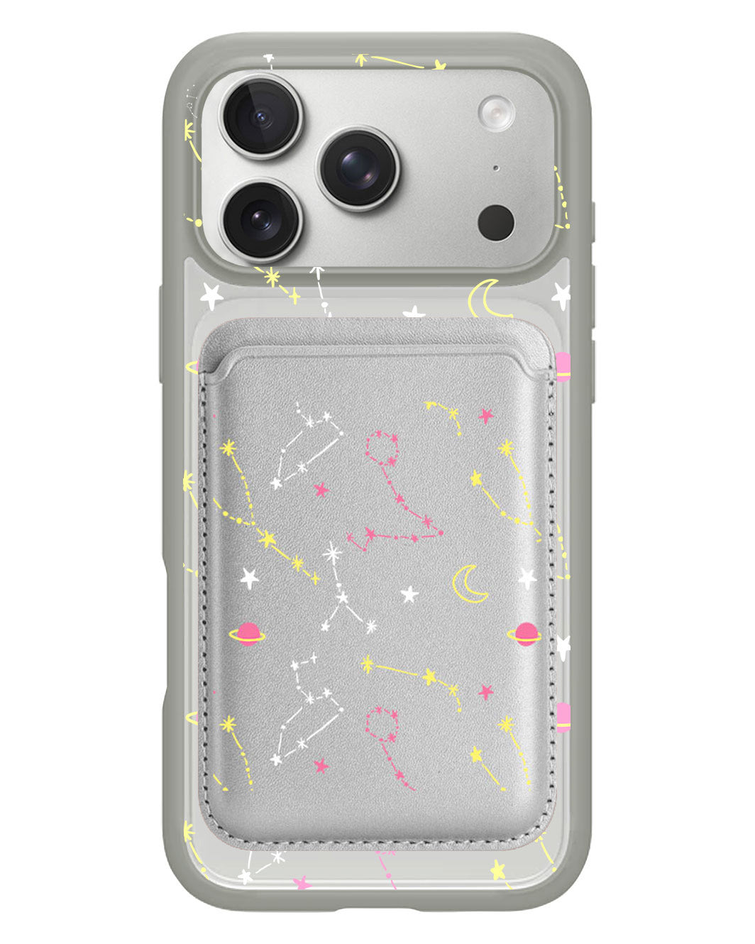iPhone Magnetic Wallet Case - Cinstellation Candy