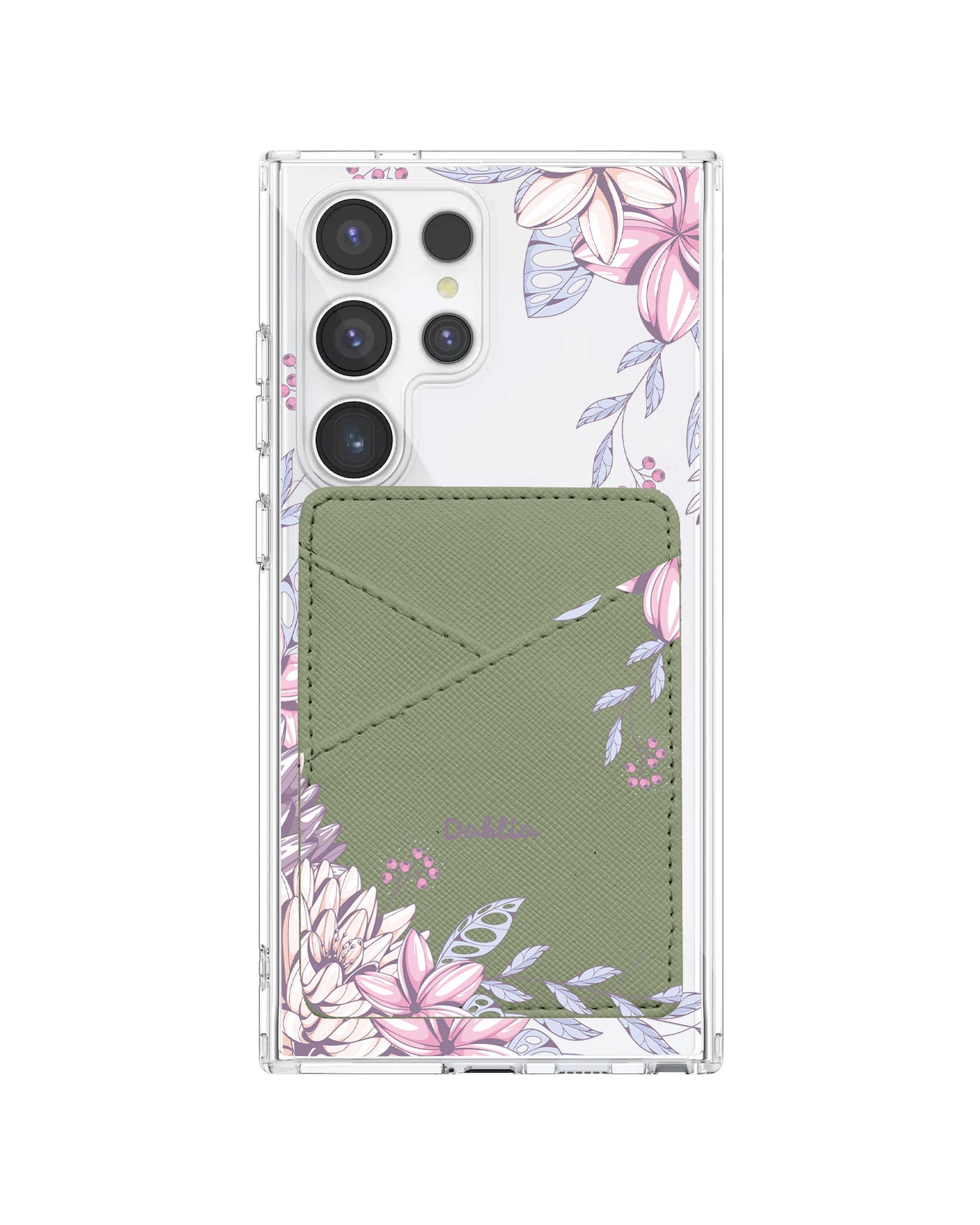 Android Phone Wallet Case - Dahlia