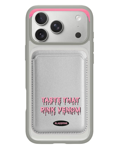 iPhone Magnetic Wallet Case - Pink Venom