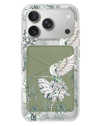iPhone Phone Wallet Case - Peacock 4.0