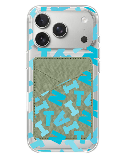 iPhone Phone Wallet Case - Scattered Monogram 5.0
