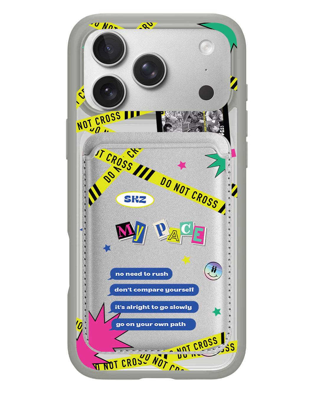 iPhone Magnetic Wallet Case - Stray Kids My Pace