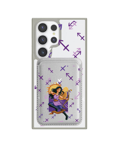 Android Magnetic Wallet Case - Sagitarius