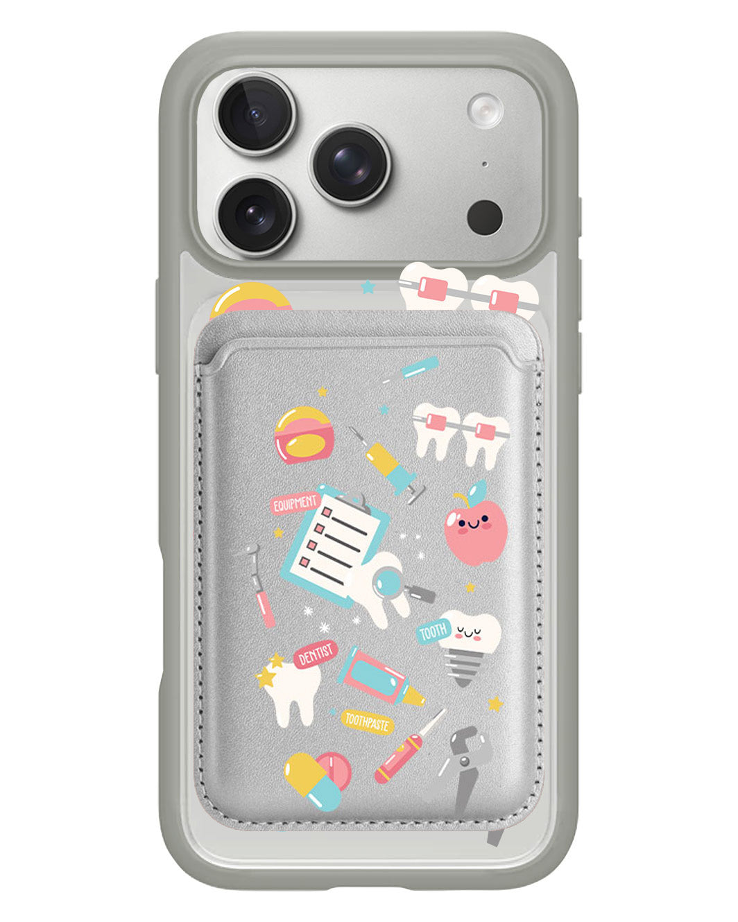 iPhone Magnetic Wallet Case - Dentist