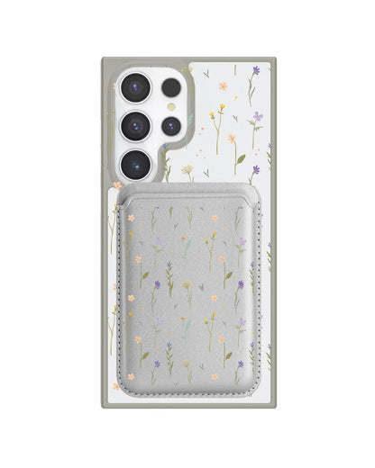 Android Magnetic Wallet Case - Botanical Garden 2.0