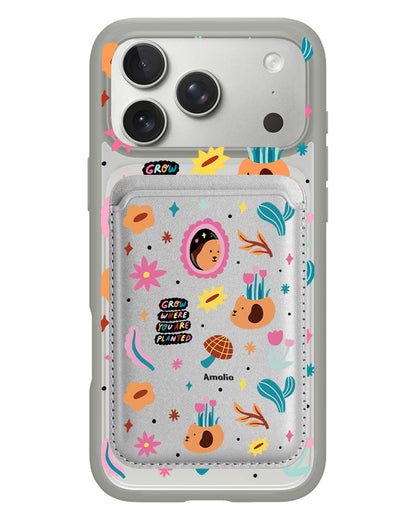 iPhone Magnetic Wallet Case - Grow And Bloom