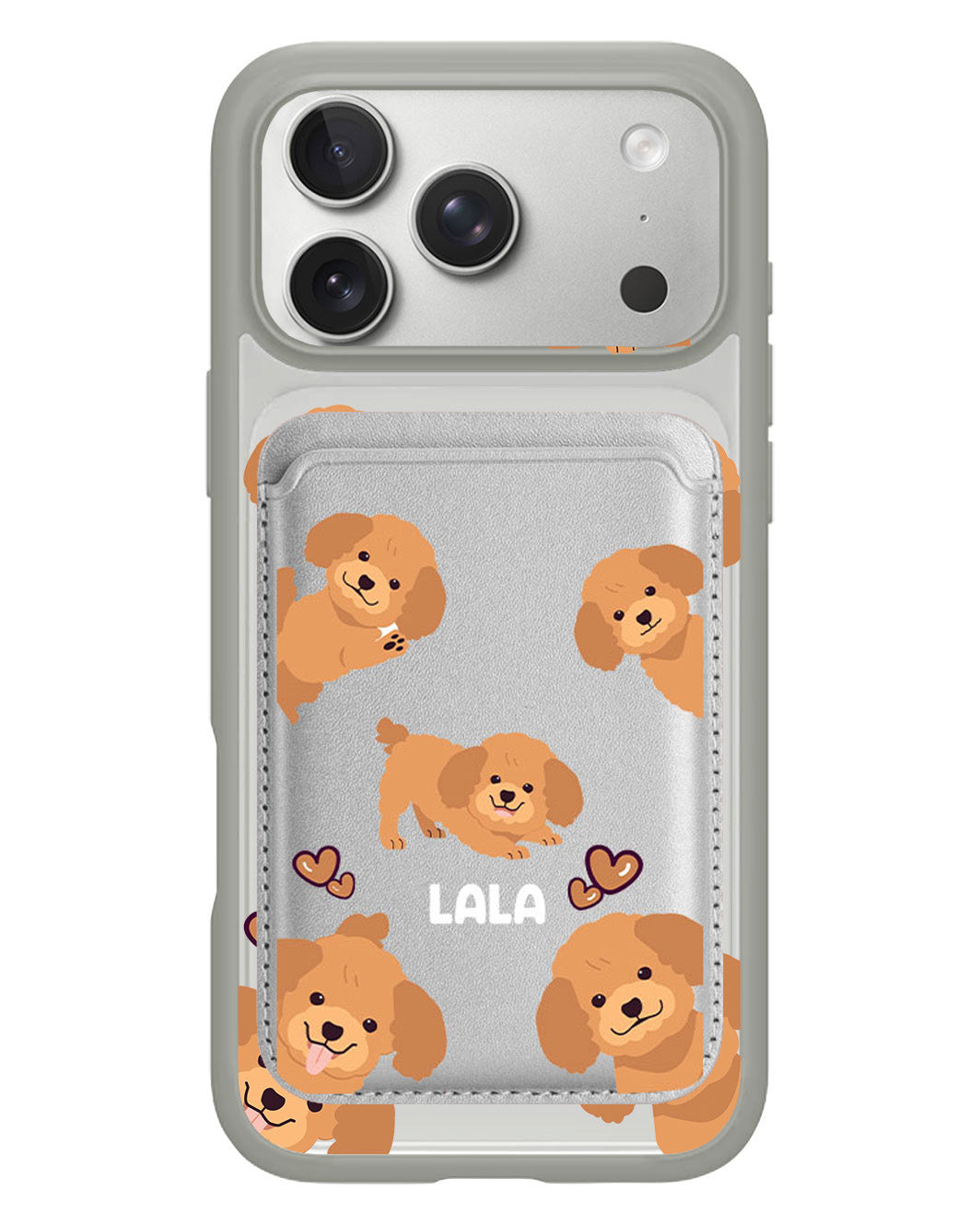 iPhone Magnetic Wallet Case - Poodle Squad