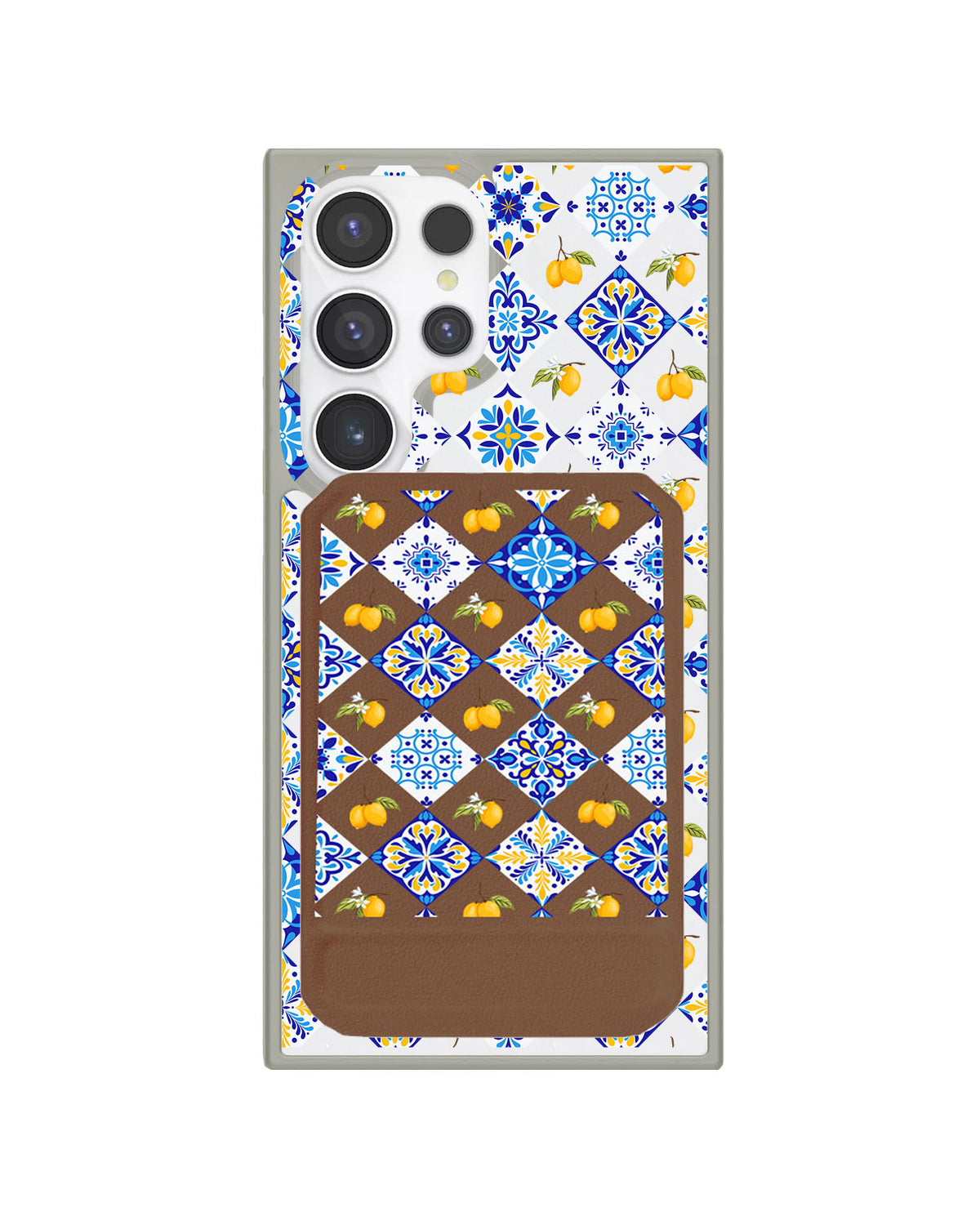 Android Magnetic Multifold Wallet - Majolica Tuscany