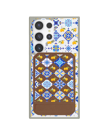 Android Magnetic Multifold Wallet - Majolica Tuscany