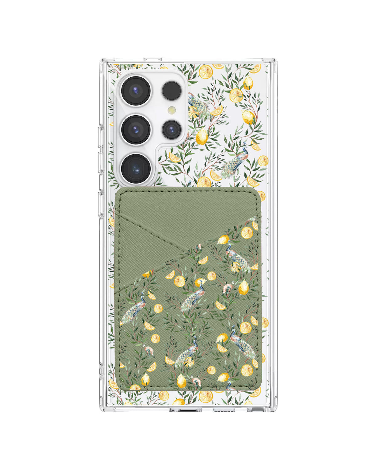 Android Phone Wallet Case - Limone