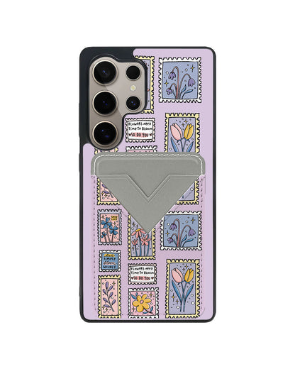 Android Avant Wallet Case - Time to Bloom