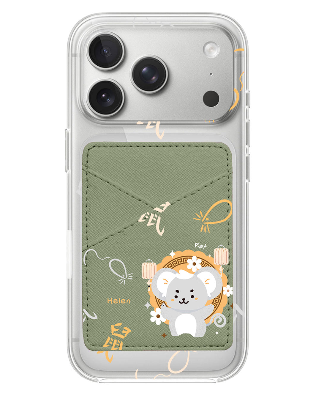 iPhone Phone Wallet Case - Shio Rat