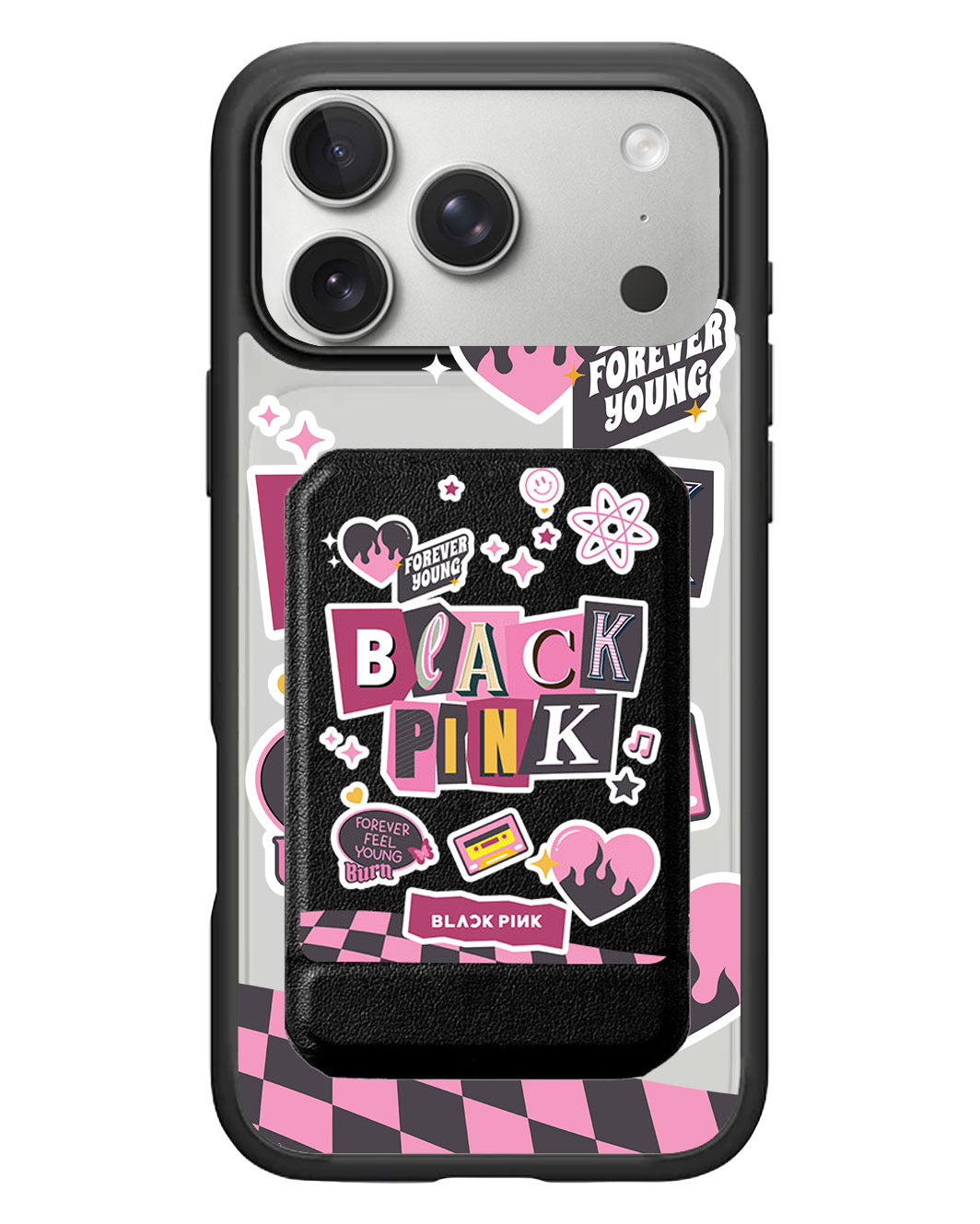 iPhone Magnetic Multifold Wallet - Blackpink Forever Young