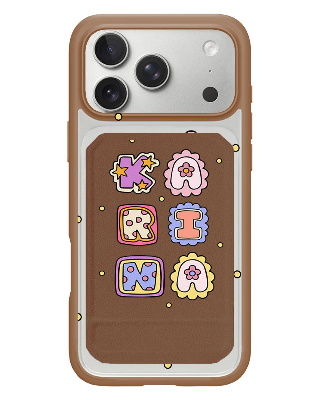 iPhone Magnetic Multifold Wallet - Adorable Monogram 2.0