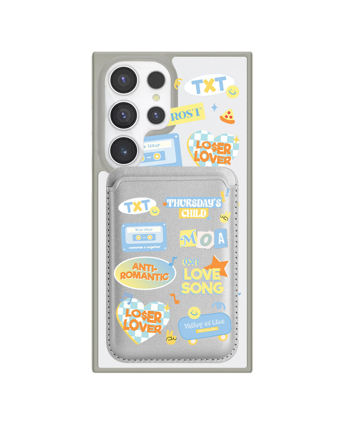 Android Magnetic Wallet Case - TXT Sticker