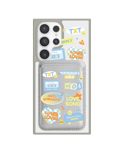 Android Magnetic Wallet Case - TXT Sticker