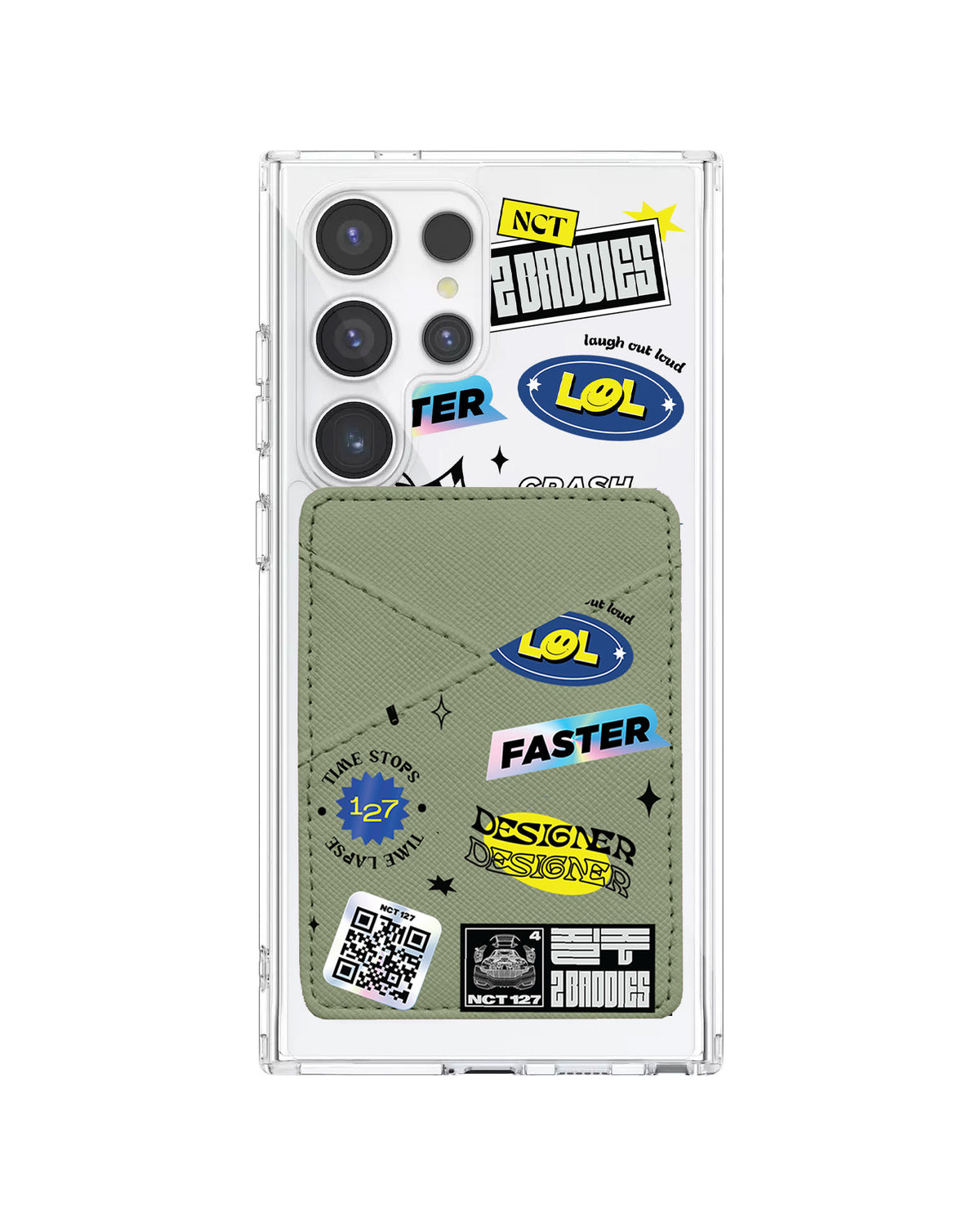 Android Phone Wallet Case - NCT127 Sticker Pack