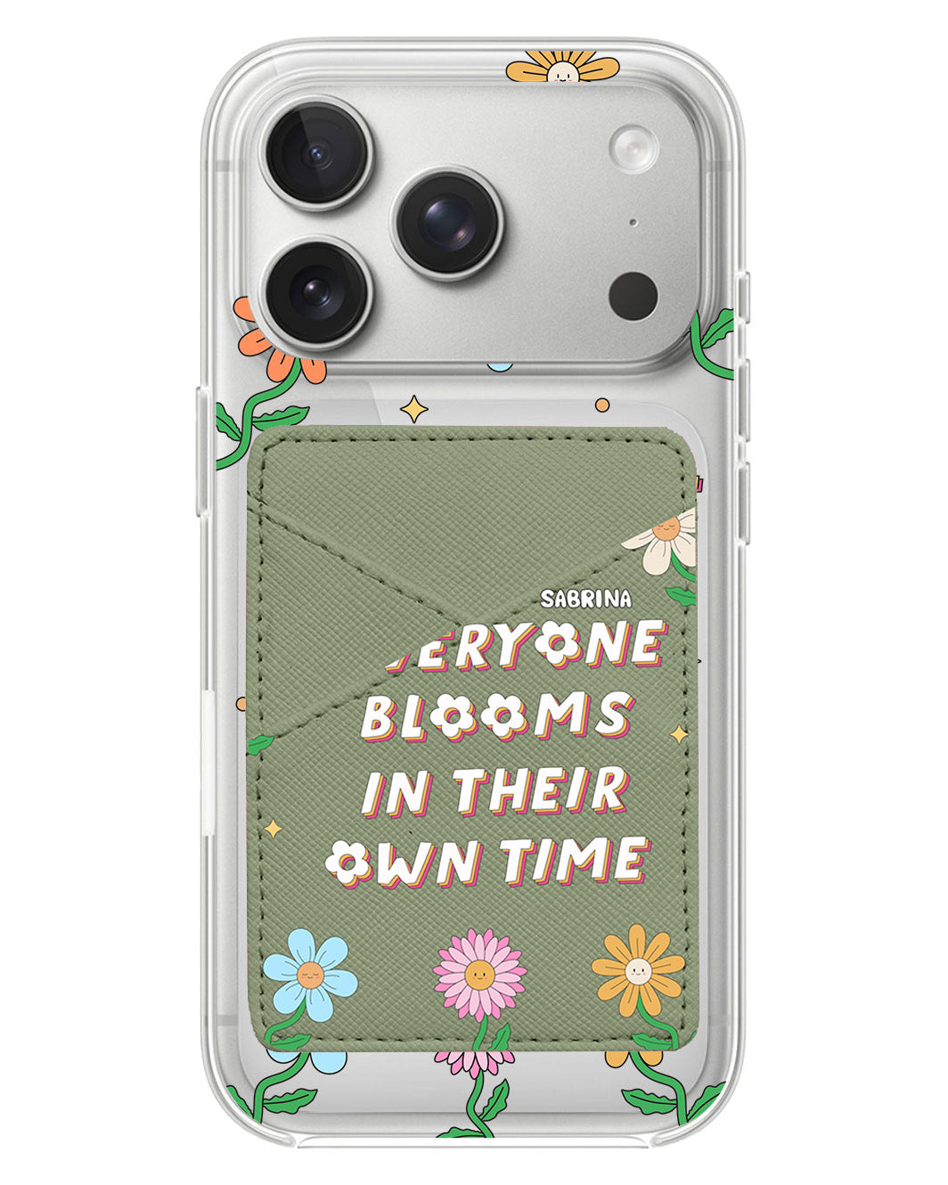 iPhone Phone Wallet Case - Blooms