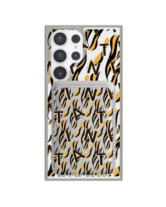 Android Magnetic Wallet Case - Tiger Monogram 1.0