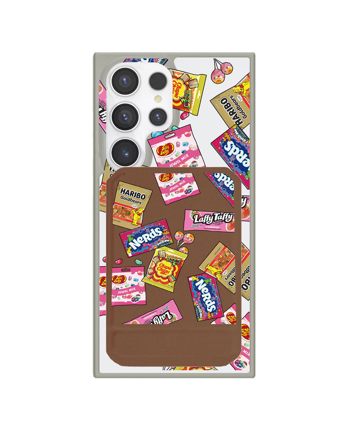 Android Magnetic Multifold Wallet - Sweets and Gummies