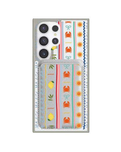 Android Magnetic Wallet Case - Seaside Opulence 2.0