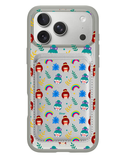 iPhone Magnetic Wallet Case - Unconditional Girl