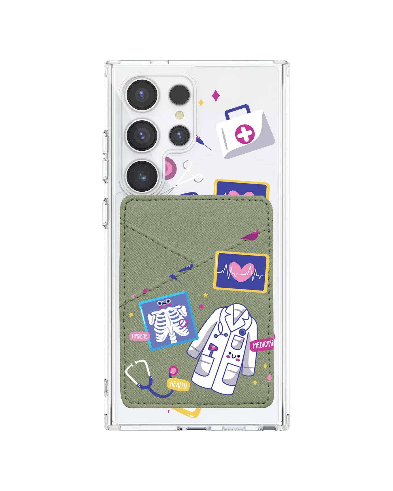 Android Phone Wallet Case - Doctor