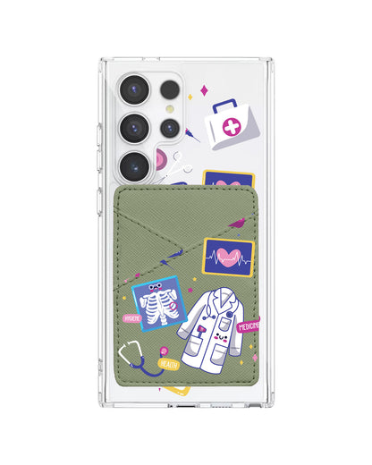 Android Phone Wallet Case - Doctor