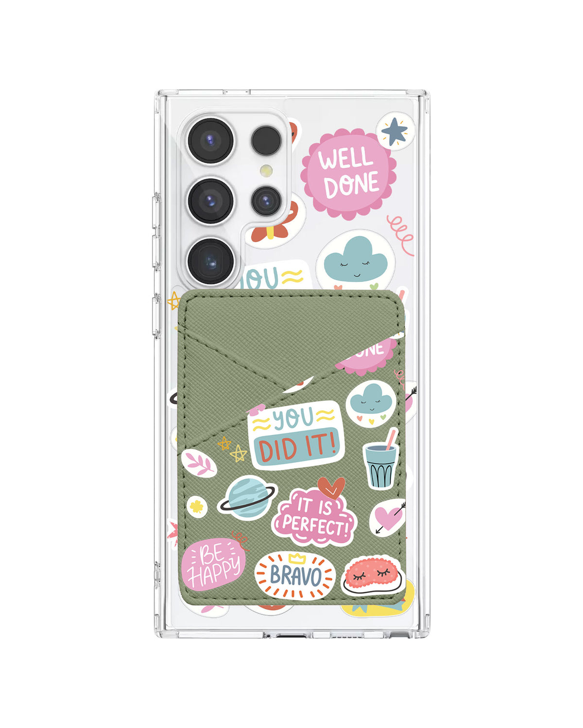 Android Phone Wallet Case - Motivation 1.0