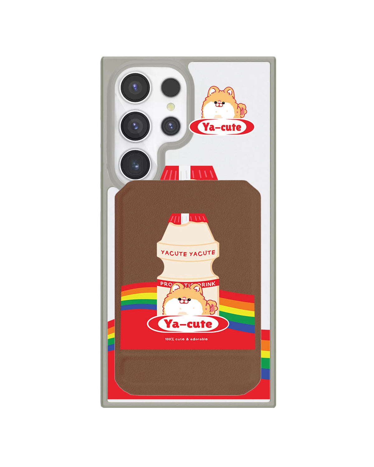 Android Magnetic Multifold Wallet - Yacute Dog
