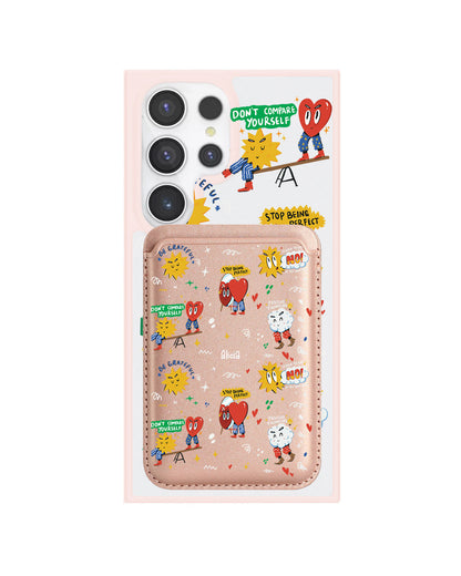 Android Magnetic Wallet Case - Selfless Love 2