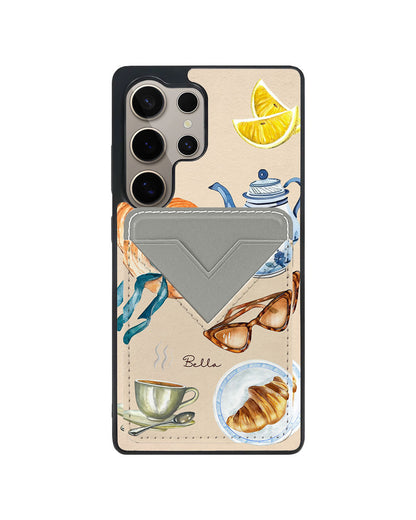 Android Avant Wallet Case - Afternoon Tea