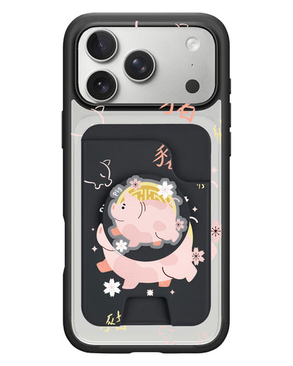 iPhone Magpop Wallet - Shio Pig